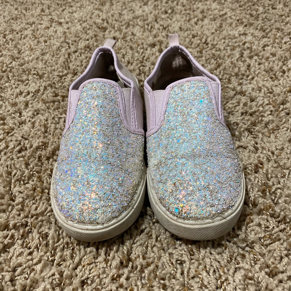 Cute little sparkly OshKosh slide on shoes